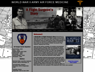 wwiiarmyairforcemedicine.com screenshot