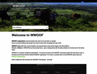 wwoofinternational.org screenshot