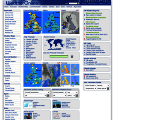www-2.weatheronline.co.uk screenshot