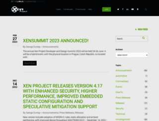 www-archive.xenproject.org screenshot