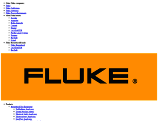 www-dev.flukebiomedical.com screenshot
