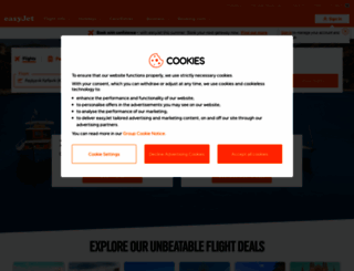 www-easyjet.com screenshot