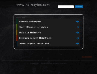 www-hairstyles.com screenshot