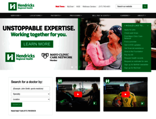 www-hendricks-org-s.caretechweb.com screenshot