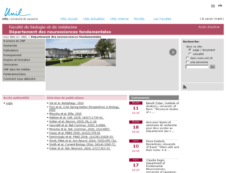 www-ibcm.unil.ch screenshot
