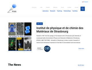www-ipcms.u-strasbg.fr screenshot