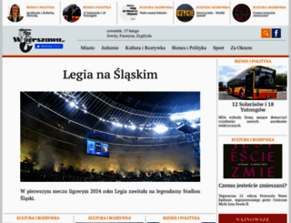 www.warszawa.pl screenshot