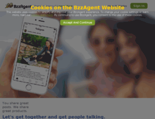www1.bzzagent.com screenshot