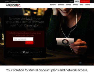 www1.careington.com screenshot