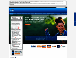 www1.citibank.com.my screenshot