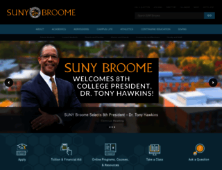 www1.sunybroome.edu screenshot