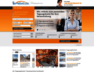 www1.tagungshotel.com screenshot