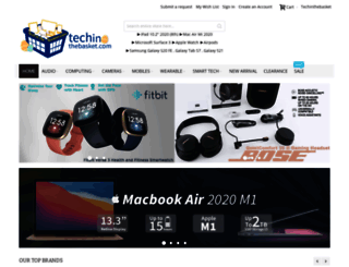 www1.techinthebasket.com screenshot