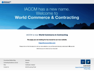www2.iaccm.com screenshot