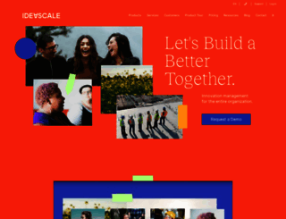 www2.ideascale.com screenshot