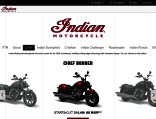 www2.indianmotorcycle.com screenshot
