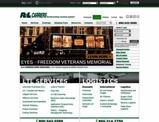 www2.rlcarriers.com screenshot