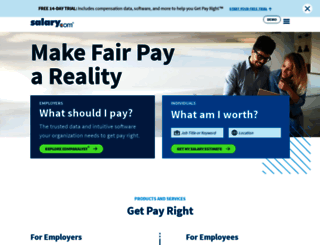 www2.salary.com screenshot