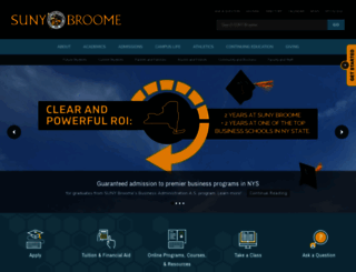 www2.sunybroome.edu screenshot