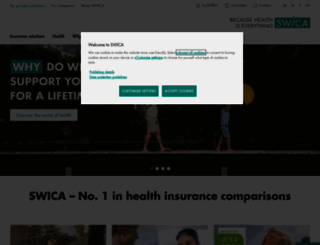 www2.swica.ch screenshot