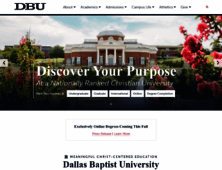 www3.dbu.edu screenshot