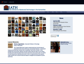 www3.iath.virginia.edu screenshot