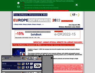 www7.europesoftwares.net screenshot