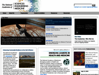 www8.nationalacademies.org screenshot