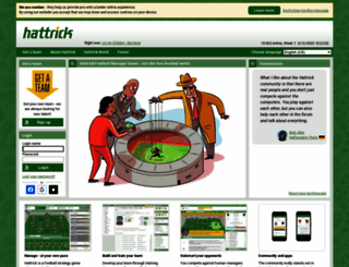 www85.hattrick.org screenshot
