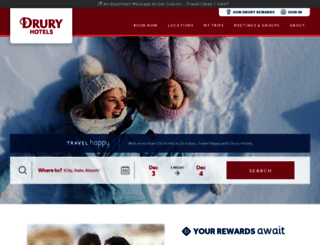 wwwc.druryhotels.com screenshot