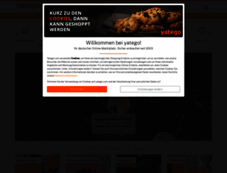 wwwcrm.yatego.com screenshot