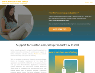 wwwnortoncomsetup.com screenshot