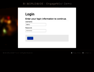 wwwpprd.engagengo.com screenshot