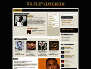 wwws.rapartists.com screenshot