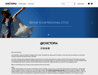 wwww.chictopia.com screenshot