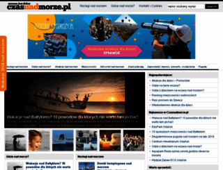 wwww.czasnadmorze.pl screenshot