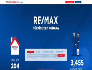 wwww.remax.com.tr screenshot