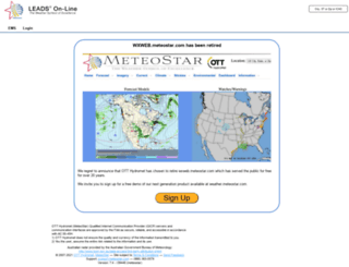 wxweb.meteostar.com screenshot