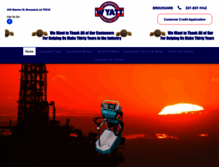 wyattcompressor.com screenshot