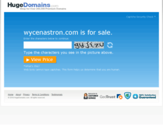 wycenastron.com screenshot