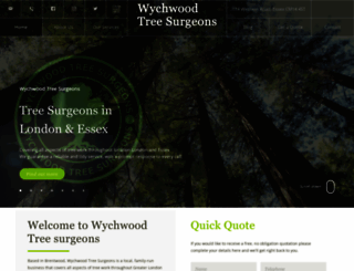 wychwood-treesurgeons.co.uk screenshot