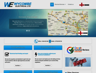 wycombe-electrical.com screenshot