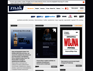 wydawnictwoznak.pl screenshot