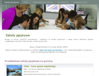 wyjazd-jezykowy.pl screenshot