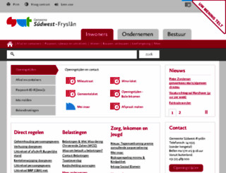 wymbritseradiel.nl screenshot