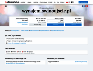 wynajem.swinoujscie.pl screenshot