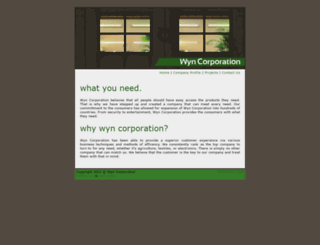 wyncorporation.com screenshot