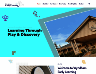wyndhamearlylearning.com screenshot