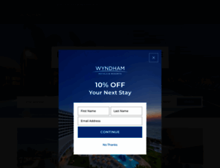 wyndhamhotels.com screenshot
