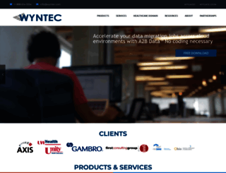 wyntec.com screenshot